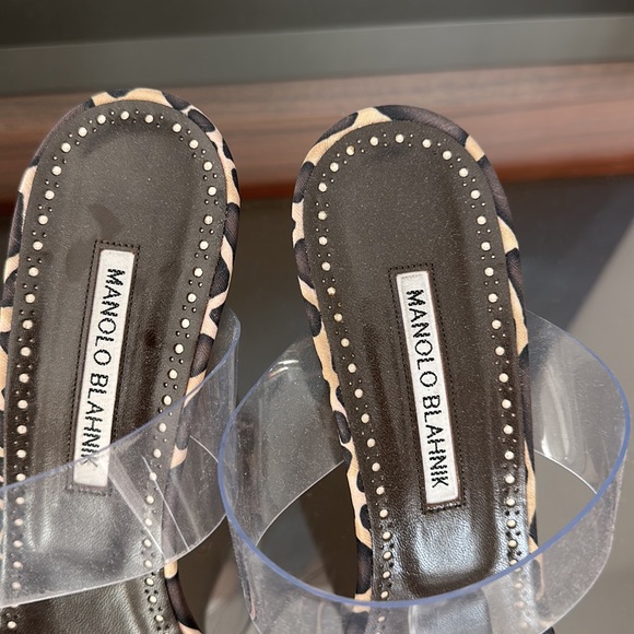 Manolo Blahnik slides.. size 40 - Picture 4 of 5